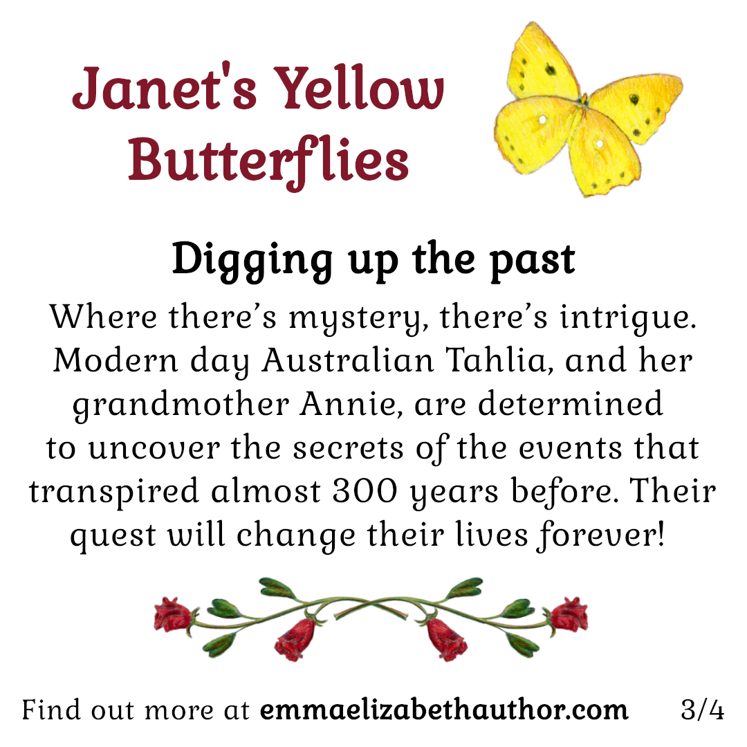 Janet's Yellow Butterflies blurb tile 3