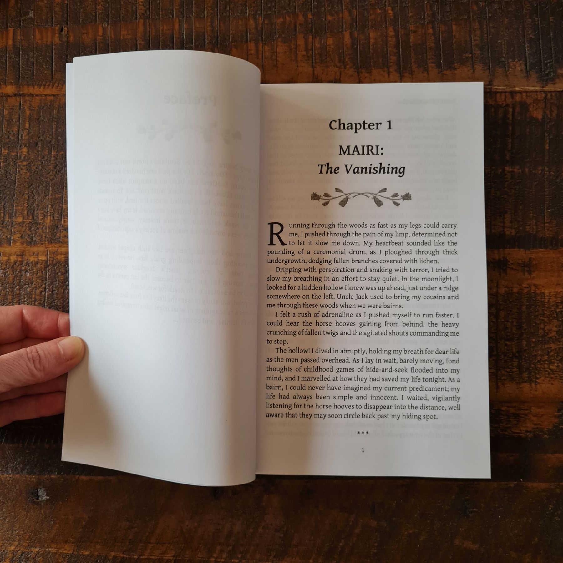 Janet's Yellow Butterflies printed proof - chapter 1