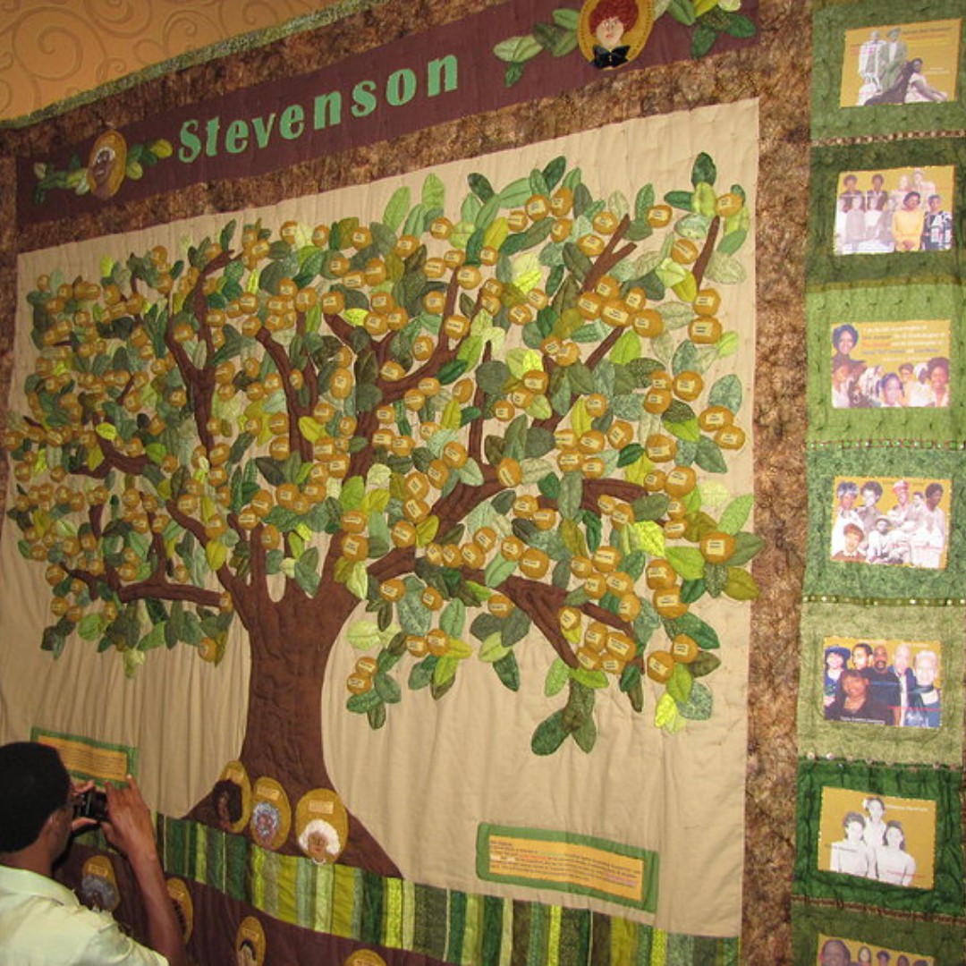 Stevenson family quilt by Khristel Johnson