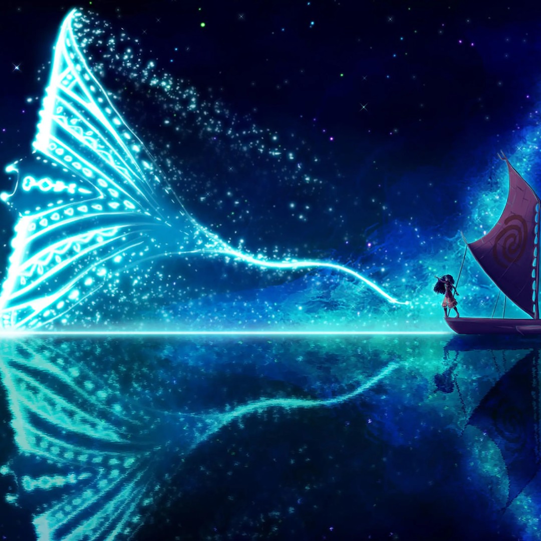 Moana - Grandma Tala as a manta ray